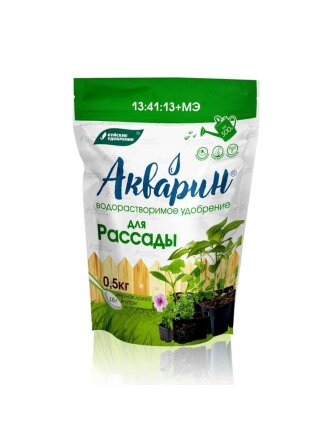 Удобрение Акварин, для рассады, 500 г, БХЗ
