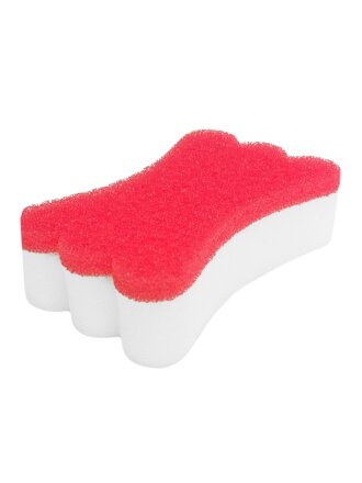 Губка для тела бант, с массажным слоем, Умничка, МТ, MPU0779