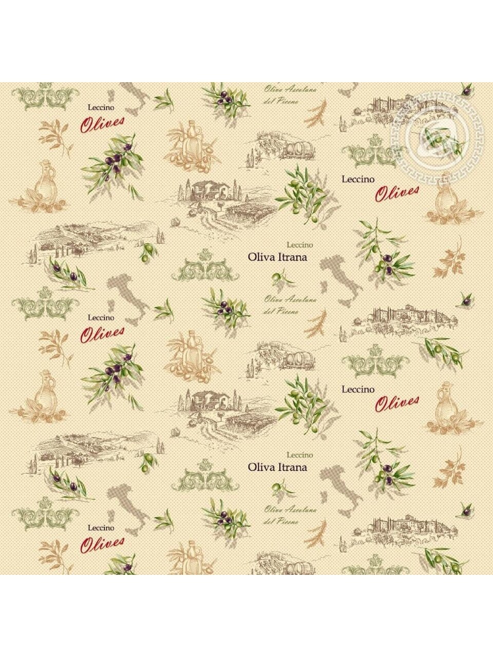 Скатерть 145х180 см, 100% хлопок, рогожка, 160 г/м2, АртДизайн, Оливия