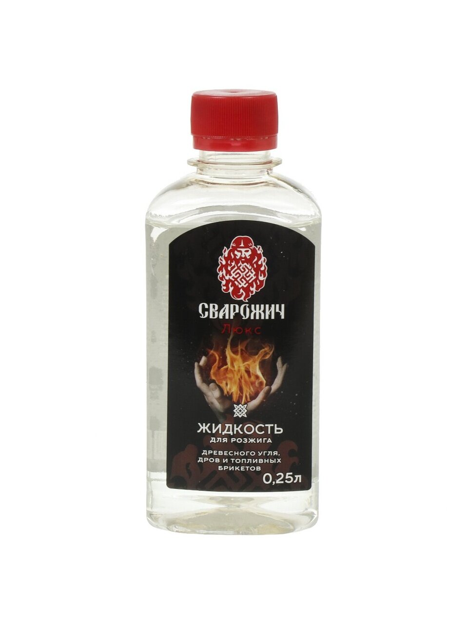 Жидкость для розжига 0.25 л, парафин, Сварожич, Люкс
