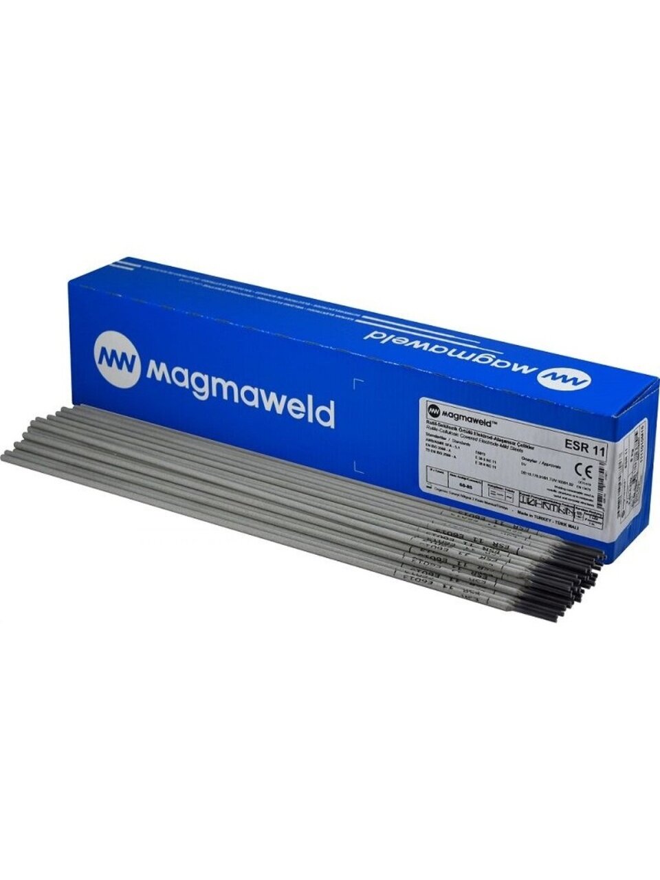 Электроды Magmaweld, ESR 11, 4х350 мм, 5 кг, рутил-целлюлозные, аналог АНО-36, МР-3, ОК 46.00