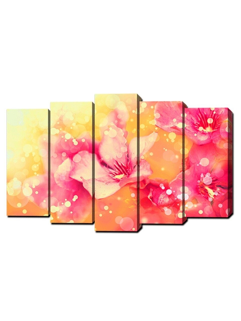 Картина модульная, 125х80 см, 5 модулей, V-661