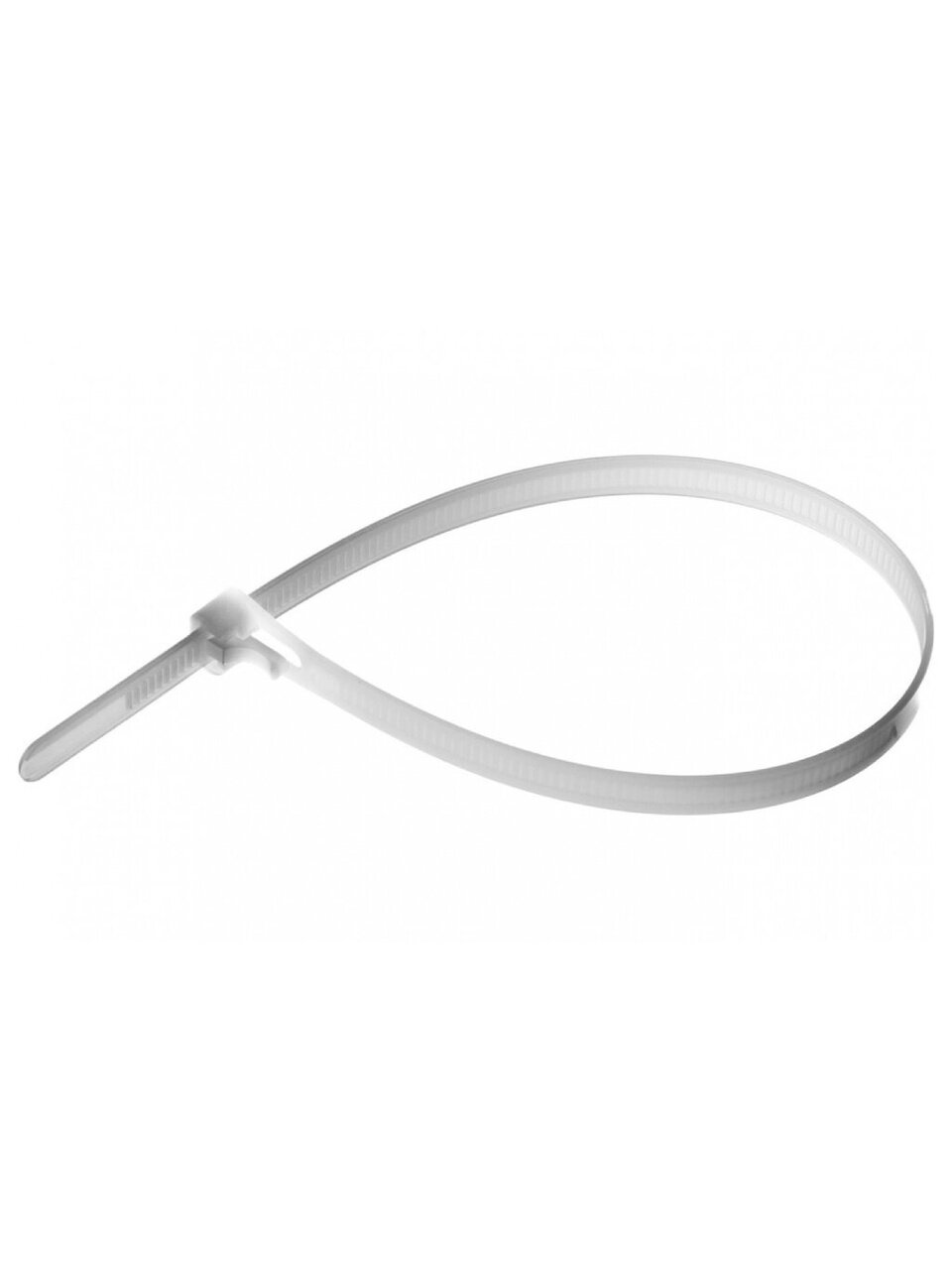 Хомут нейлоновый, 4.8х200 мм, белый, Smartbuy, SBE-CT-48-200-w