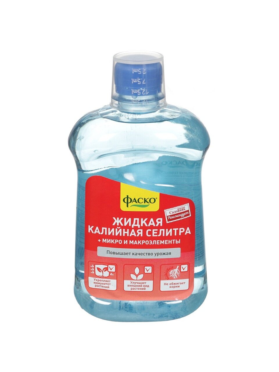 Удобрение Селитра калийная, минеральное, жидкость, 500 мл, Фаско