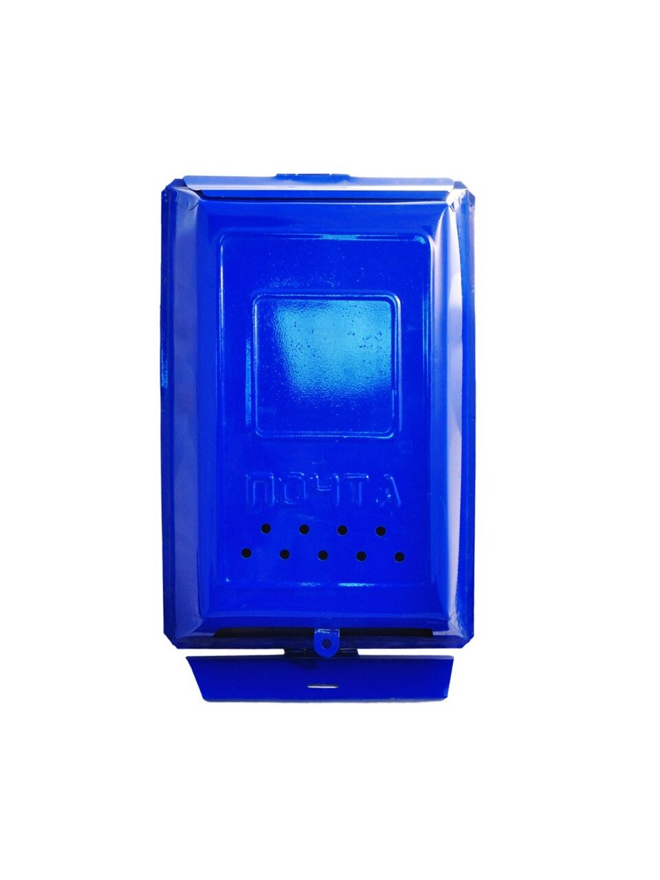 Ящик почтовый без замка, синий