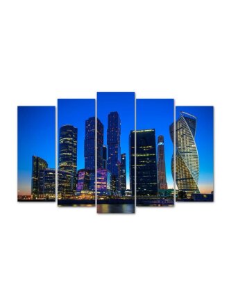Картина модульная, 125х80 см, 5 модулей, X-313H/X-331H