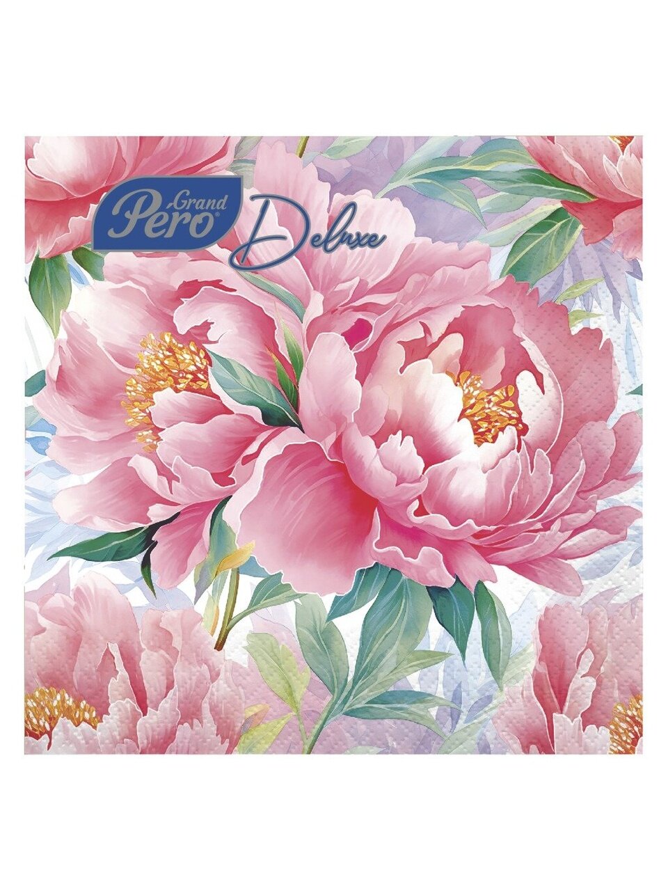 Салфетки Лилия, Розовый туман, 20 шт, 3 слоя, 33х33 см