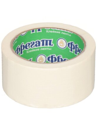 Лента малярная 48 мм, основа бумажная, 25 м, Фрегат, крепированная, КР09