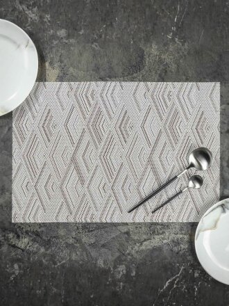 Салфетка сервировочная полимер, 45х30 см, прямоугольная, Y4-8011