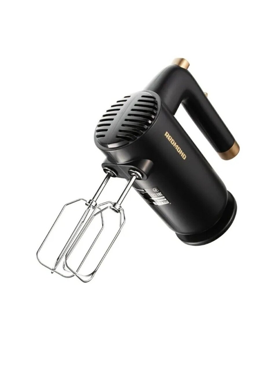 Миксер ручной, Редмонд, RHM-2105, 600 Вт, 5 скоростей, темно-серый