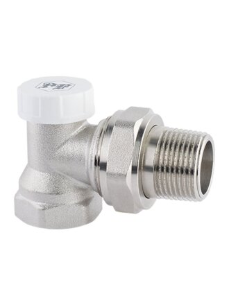 Клапан настроечный для радиатора, 1/2", угловой, ProFactor, PF RVA 378