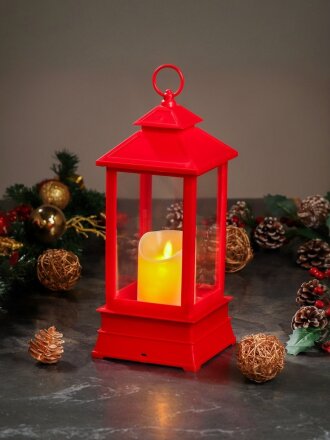 Фигурка декоративная Фонарик, 14.5х14.5х34.5 см, в ассортименте, Y4-7519