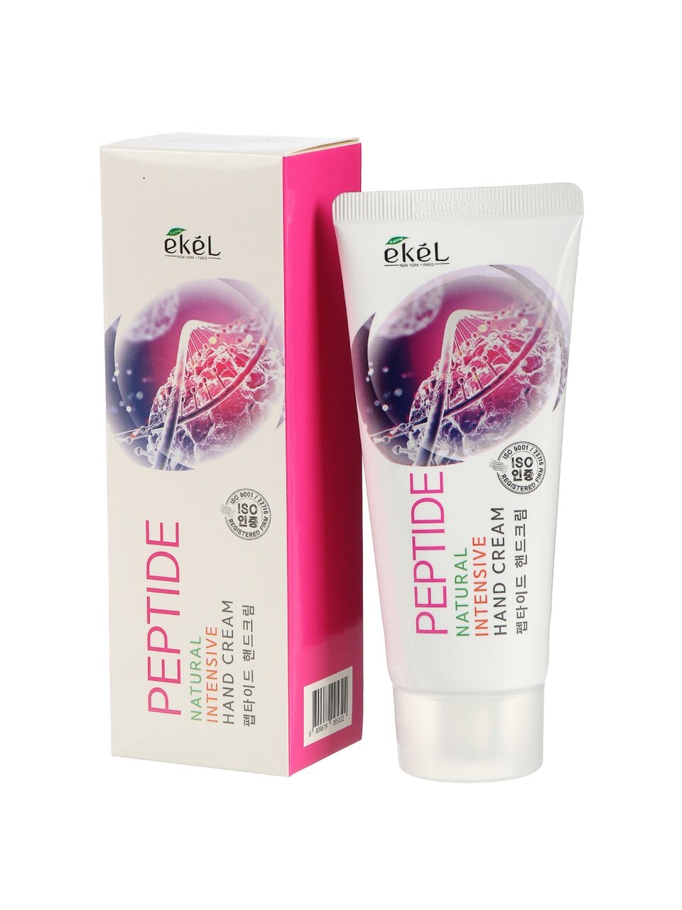 Крем для рук, Ekel, 100 мл, восстанавливающий, с пептидами
