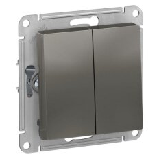 Механизм выключателя 2-кл. СП AtlasDesign 10А IP20 (сх. 5) 10AX сталь SchE ATN000951 Механизм выключателя 2-кл. СП AtlasDesign 10А IP20 (сх. 5) 10AX сталь SchE ATN000951