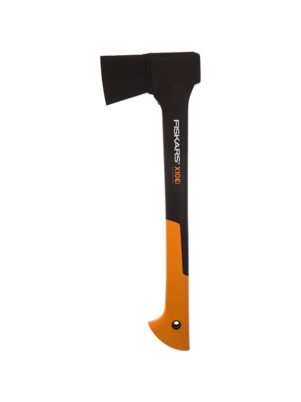 Топор Fiskars, X10-S X-series, рукоятка стеклопластик, обрезиненная, 1 кг, с чехлом, 1015619