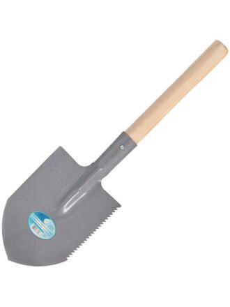 Лопата туристическая, 20х16 см, 56 см, с черенком, Инструм-Агро, 010424