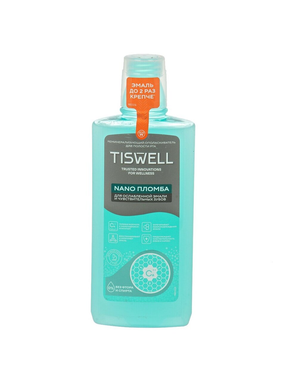 Ополаскиватель для полости рта Tiswell, 500 мл, для ослабленной эмали и чувствительных зубов