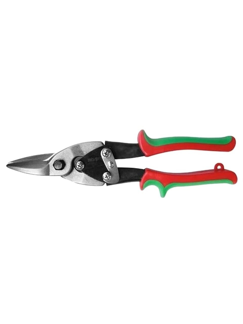 Ножницы по металлу 250 мм, прямой рез, двухкомпонентная ручка, толщина резки 1.5 мм, Волат, 18010-25