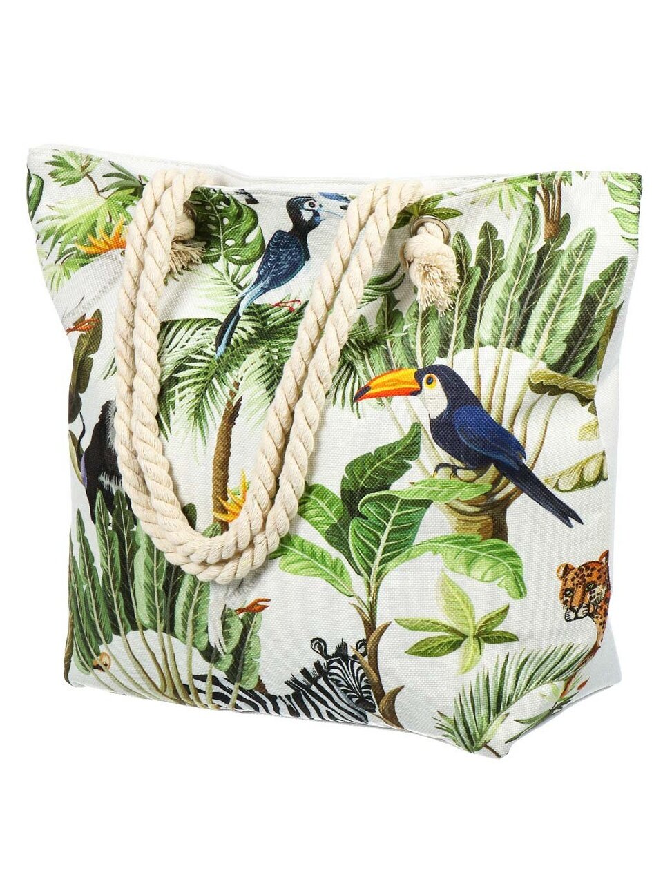 Сумка пляжная 50х40 см, лен, Y822-013