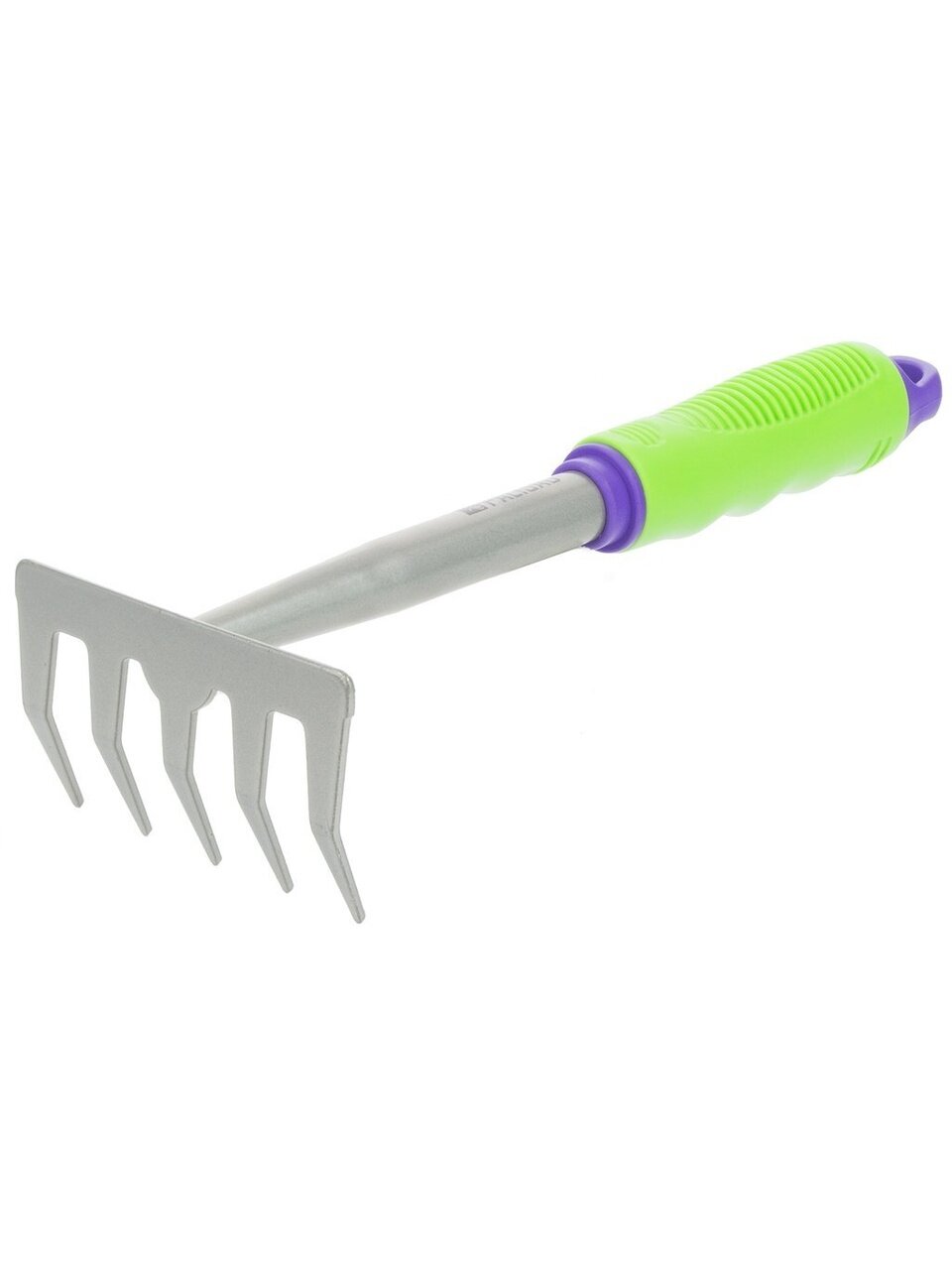Грабли прямые, 5 зуб, сталь, 11.5 см, Palisad, Connect, 115х275 мм, черенок пластиковый, 63003