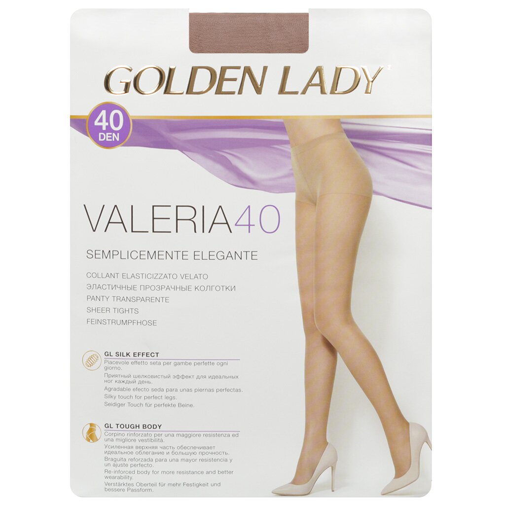 Колготки Golden Lady, Valeria, 40 DEN, р. 4, daino