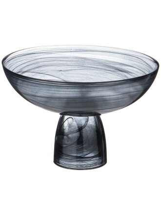 Блюдо стекло, круглое, 21 см, на ножке, Murano, Bronco, 336-188