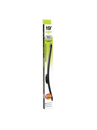 Щетка стеклоочистителя Lucky way, бескаркасная, 19"/48 см, SCHET158