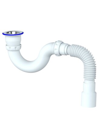 Сифон для душевого поддона, 40х40/50, полипропилен, Unicorn, G32