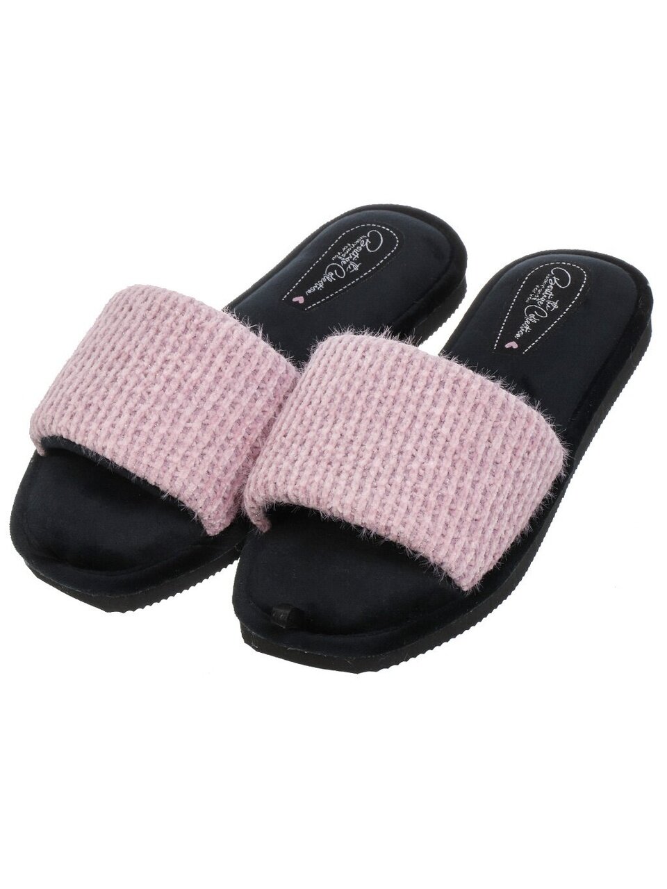 Тапки для женщин, в ассортименте, р. 38, открытые, 4317W-CH-O