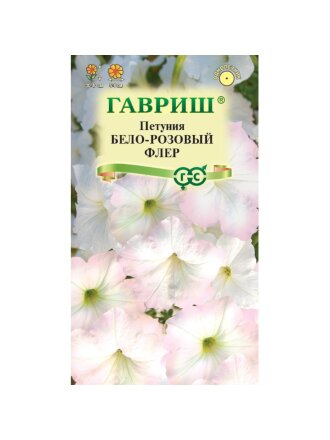 Бело-розовый флер