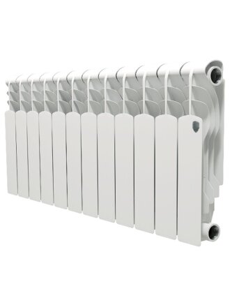 Радиатор алюминий, 350х80 мм, Royal Thermo, Revolution, 12 секций, НС-1070104