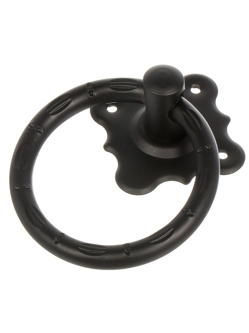 Ручка-кольцо Домарт, РК 80 мод 4, черная, 11529