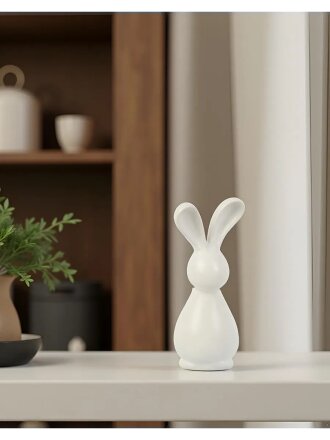Фигурка декоративная керамика, Кролик, 9х7.5х19.5 см, Y4-9108