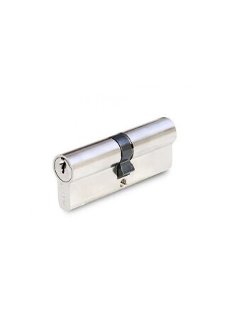 Личинка замка двери Apecs, SC-80-Z-Ni (80-ZN)/SC-80-NI, 2158, 80 мм, никель, 40/40