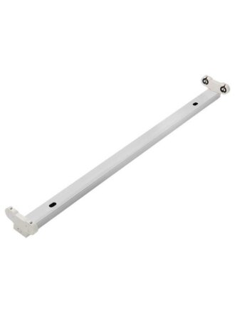 Светильник линейный светодиодный, General Lighting Systems, GSPO-S2-600-2XT8-G13, G13, на 2 лампочки, IP20, 61х3.4х1.5 см, под светодиодную лампу T8, 420063