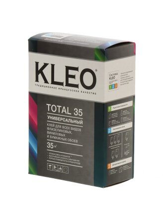 Клей для всех видов обоев, Kleo, Total 12, 35 кв.м., 250 г, коробка, 075 TOTAL 35