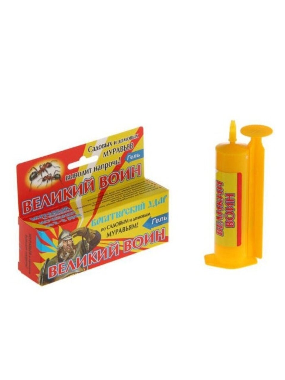 Инсектицид Великий Воин, от муравьев, от вредителей, гель, 45 г