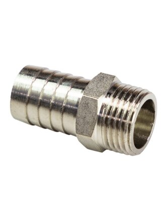 Штуцер d12х1/2'', ш, никель, индивидуальная упаковка, РосТурПласт