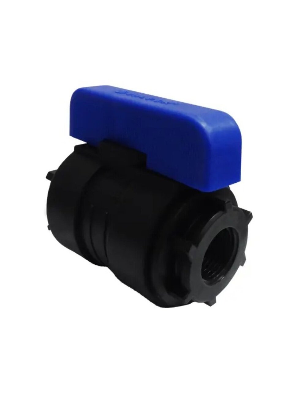 ПНД кран 1 1/2"-1 1/4", внутренняя/внутренняя, шаровой, Valfex