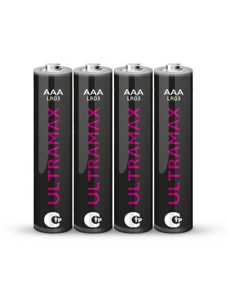 Батарейка ФАZА, ААА (LR03, 24A), Ultra Max, щелочная, блистер, 4 шт, 5043084