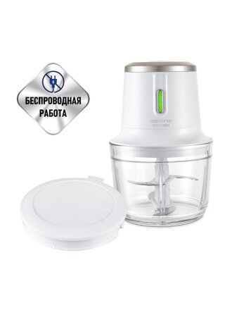 Измельчитель 400 Вт, 2 скорости, Polaris, PFC 0408 CordLess, белый