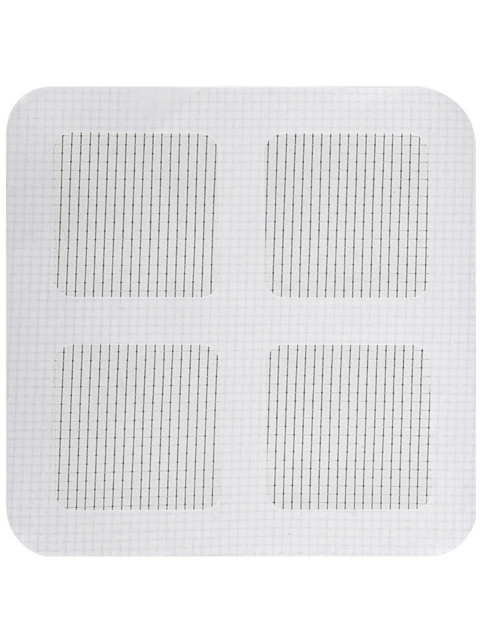 Набор фильтров для слива в ванной 10х10 см, самоклеящиеся, 10 шт, Рыжий кот, 110781