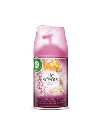 Освежитель воздуха Air Wick, 250 мл, Райский десерт, сменный, сухое распыление, 3219085