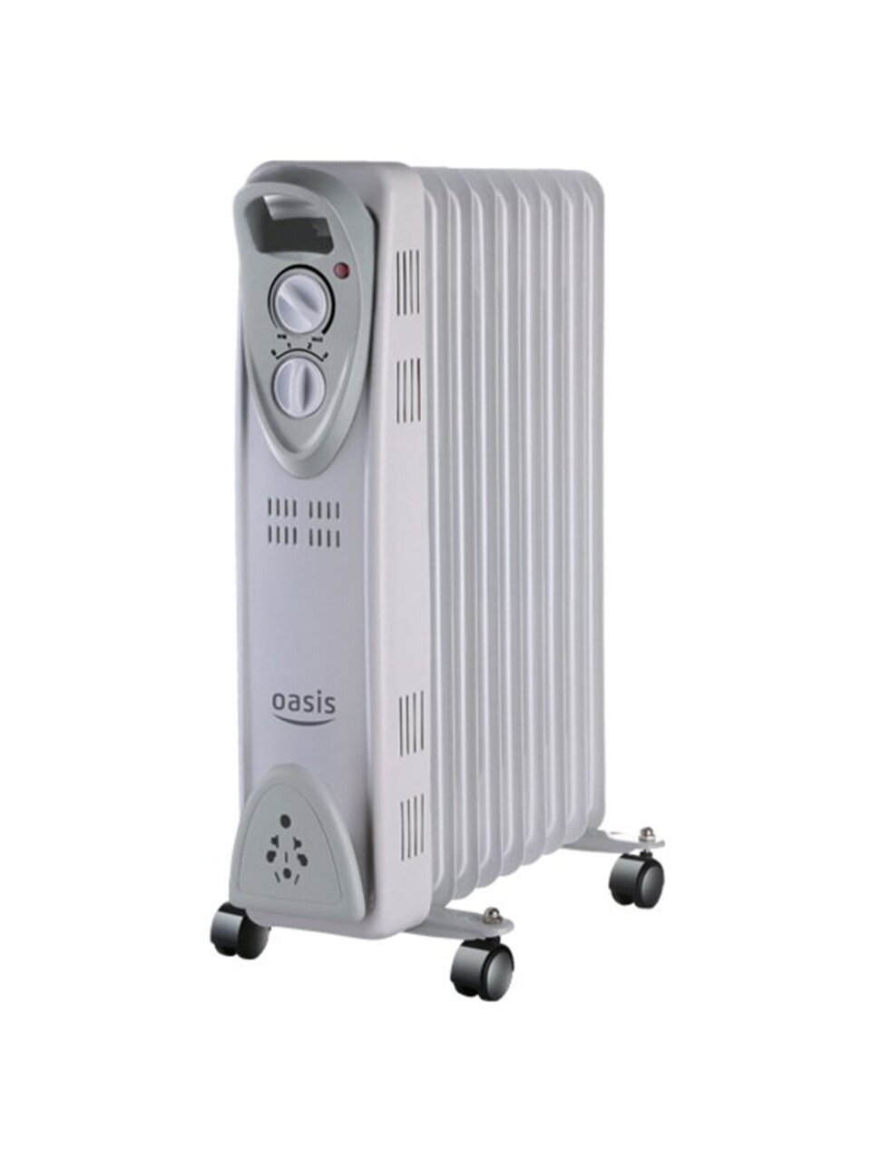 Радиатор Oasis, 11 секций, напольный, 2.5 кВт, 25 м2, US-25
