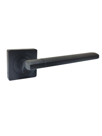Ручка дверная Trodos, AL-02-572 BLM, 204709, черный матовая, алюминий