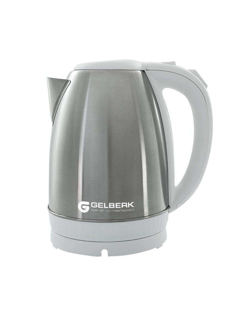 Чайник электрический Gelberk, GL-450, 1.8 л, 1500 Вт, скрытый нагревательный элемент, металл