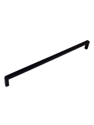 Ручка-скоба мебельная Trodos, DMZ-21203, 256мм, ЦАМ, черный матовая, 303404