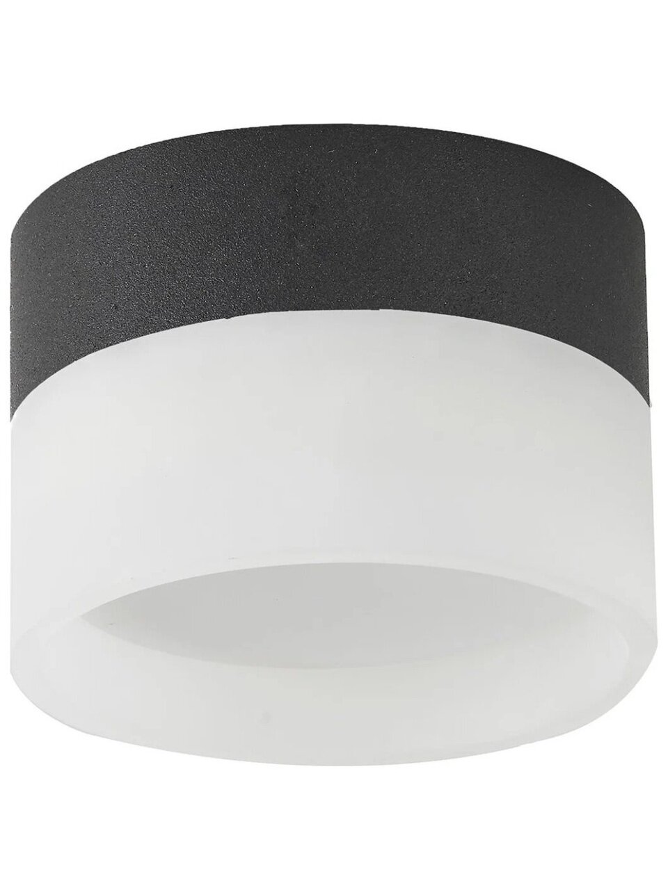 Светильник накладной General Lighting Systems, Маяк, 50 Вт, GX53, на 1 лампочку, IP20, 9х9х7 см, Спот, черный, 661353