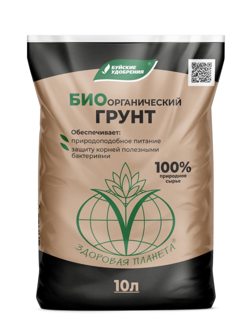 Грунт универсальный, биоорганический, 10 л, БХЗ