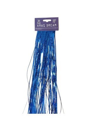 Дождик 20х100 см, синий, Xmas Dream, 20-100
